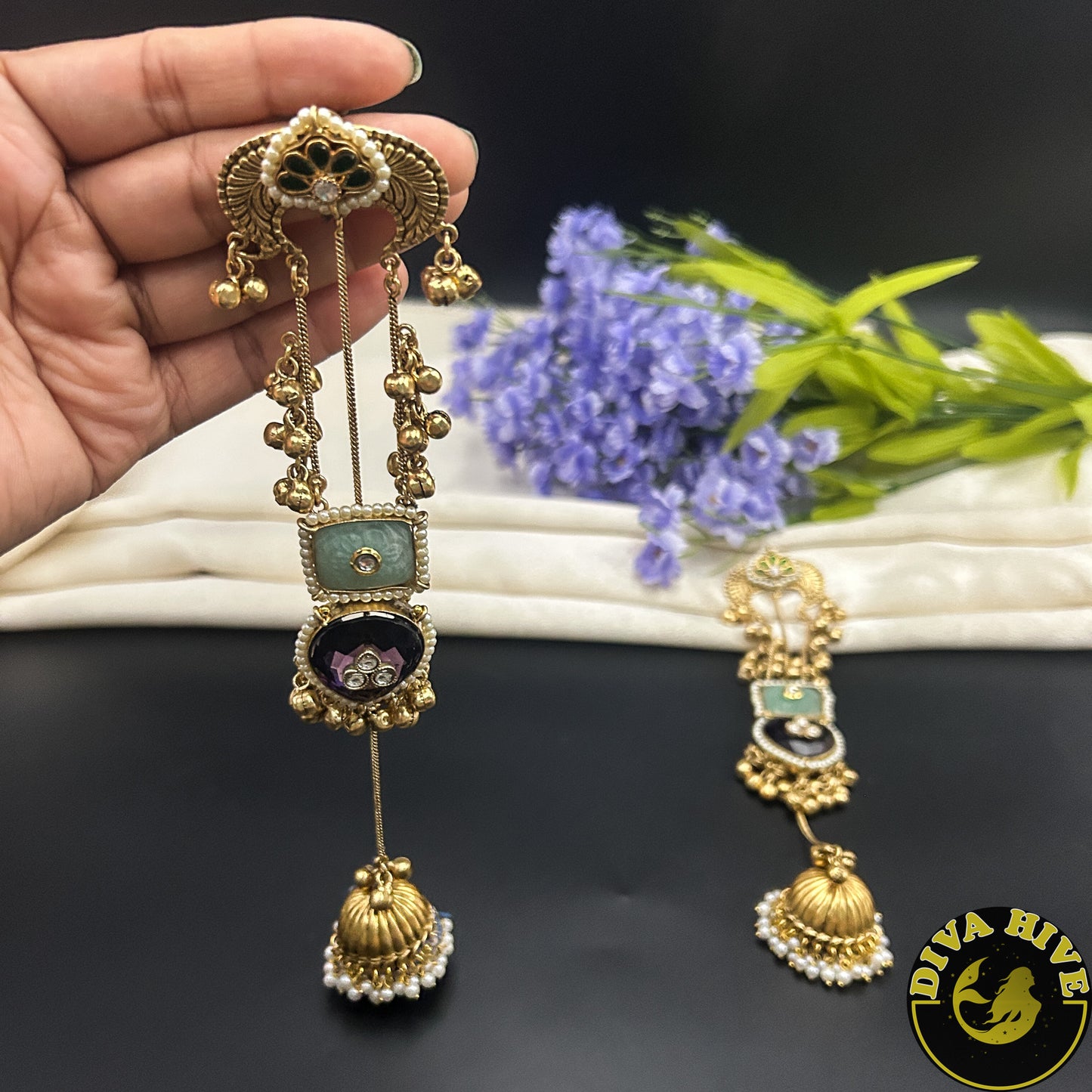 Ruhaani Chain Jhumka