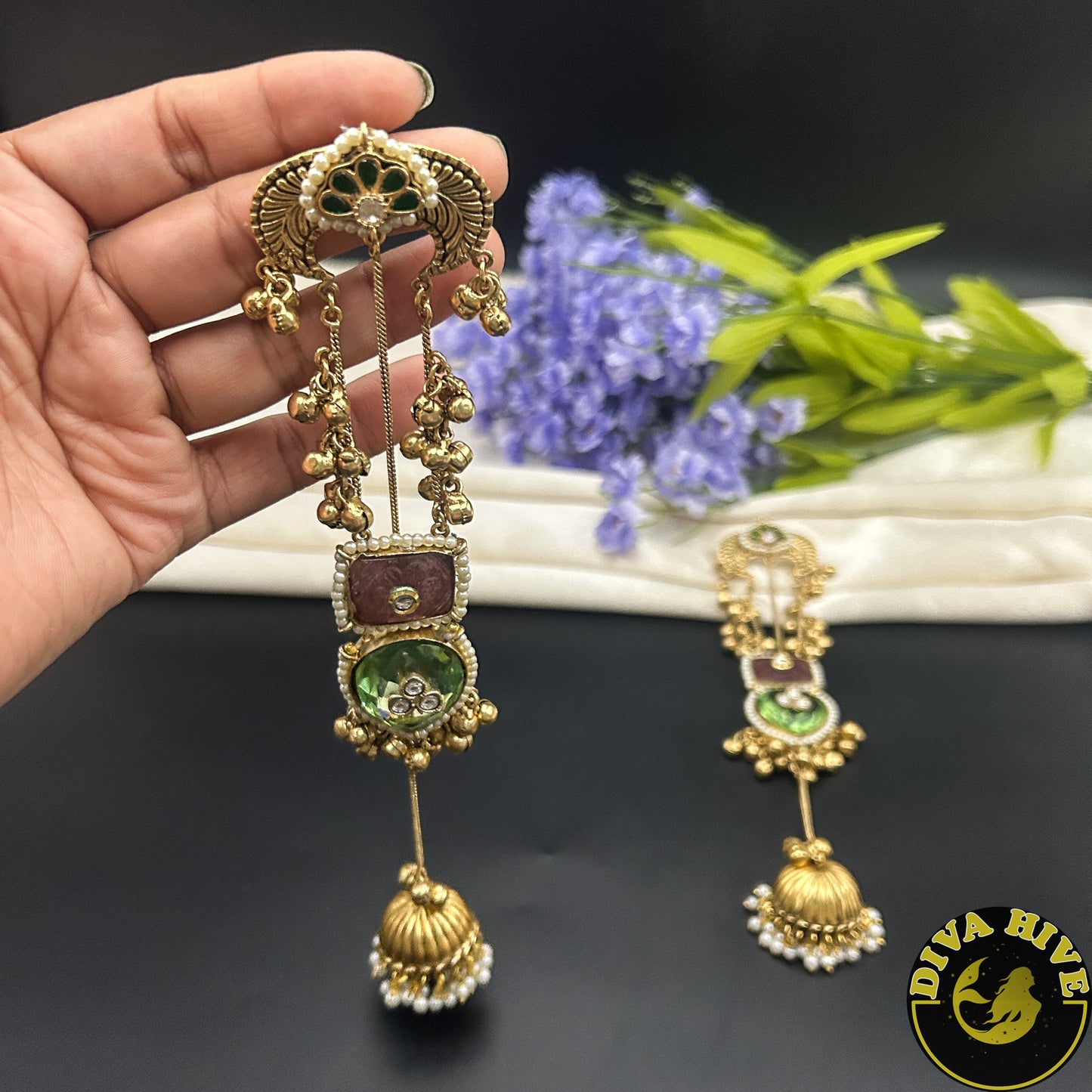 Ruhaani Chain Jhumka