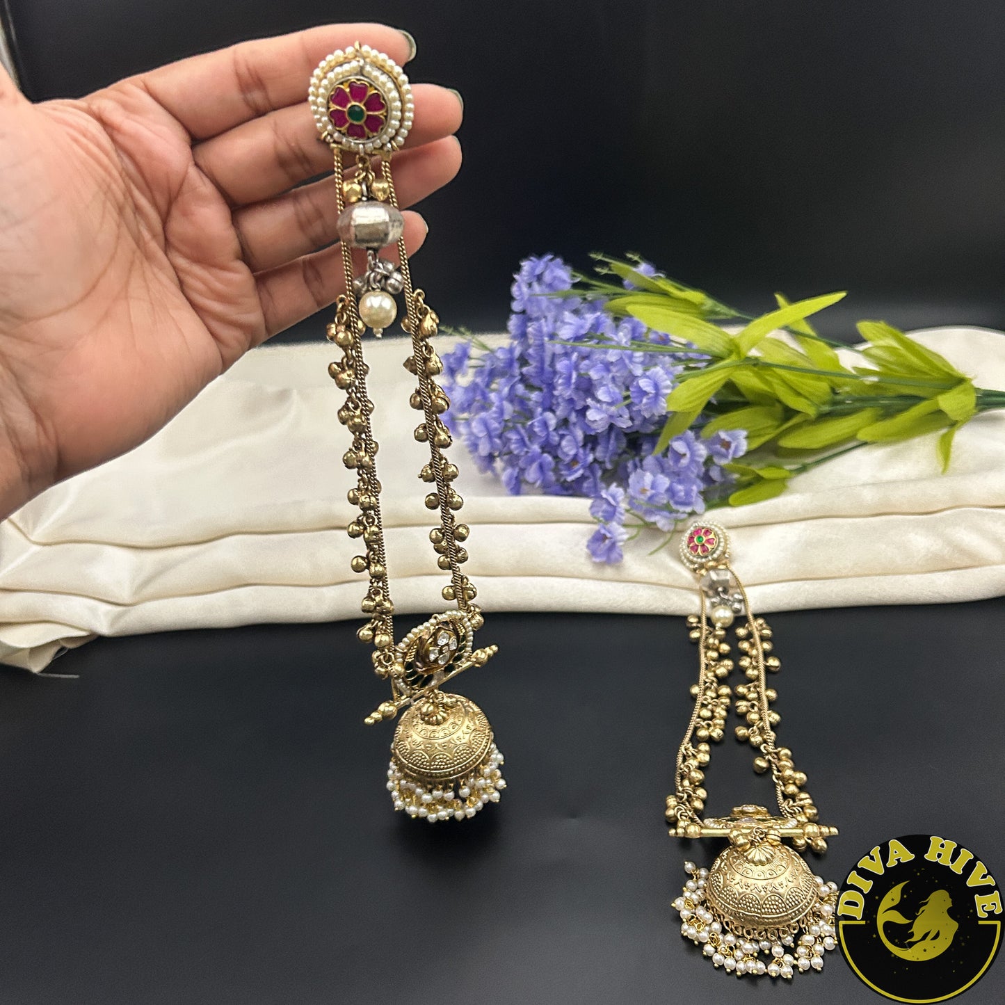 Aarzoo Fusion Chain Earring