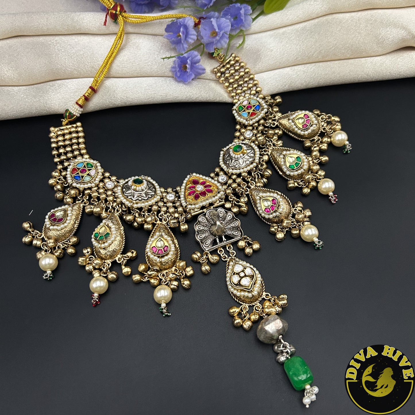 Morni Silver Fusion Necklace