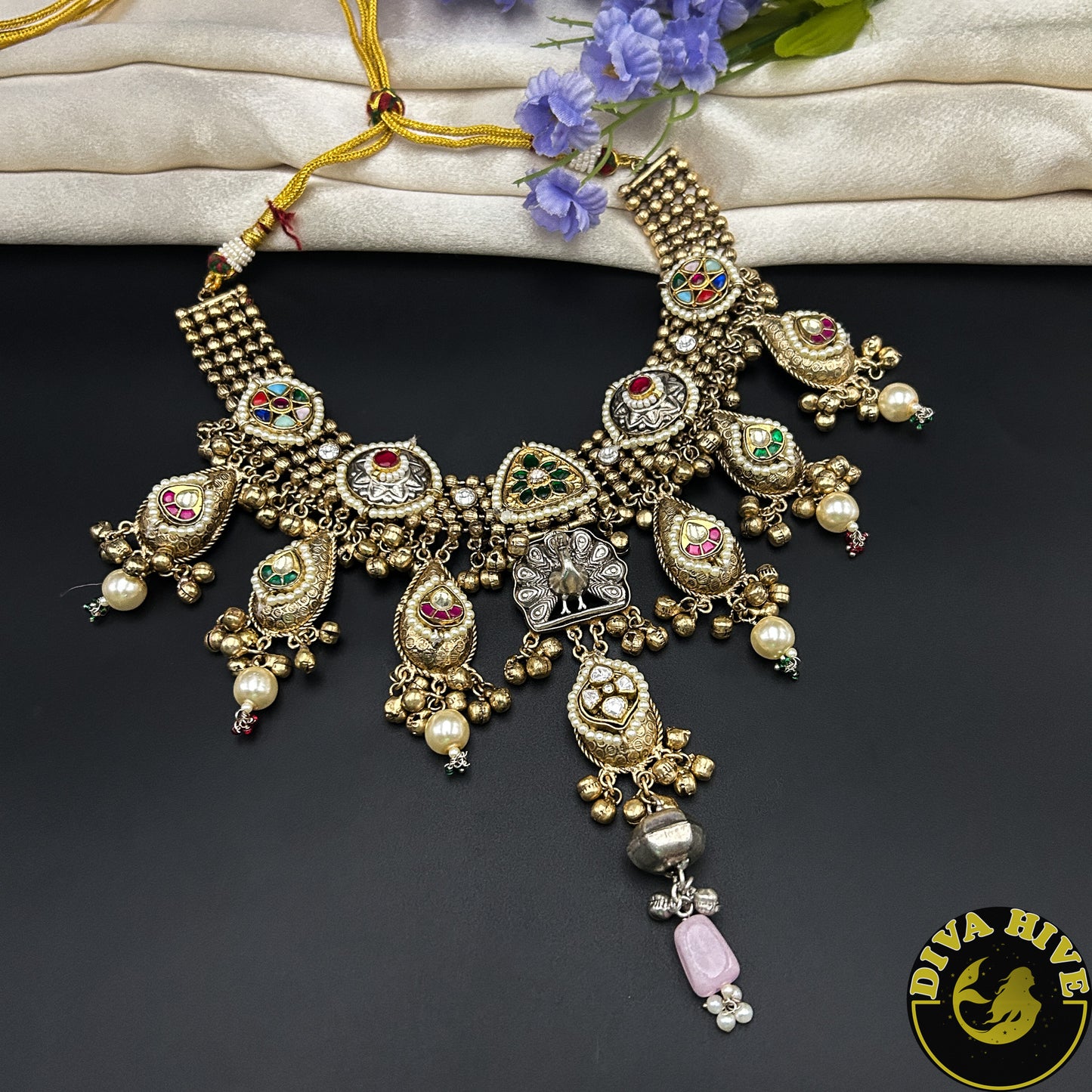 Morni Silver Fusion Necklace
