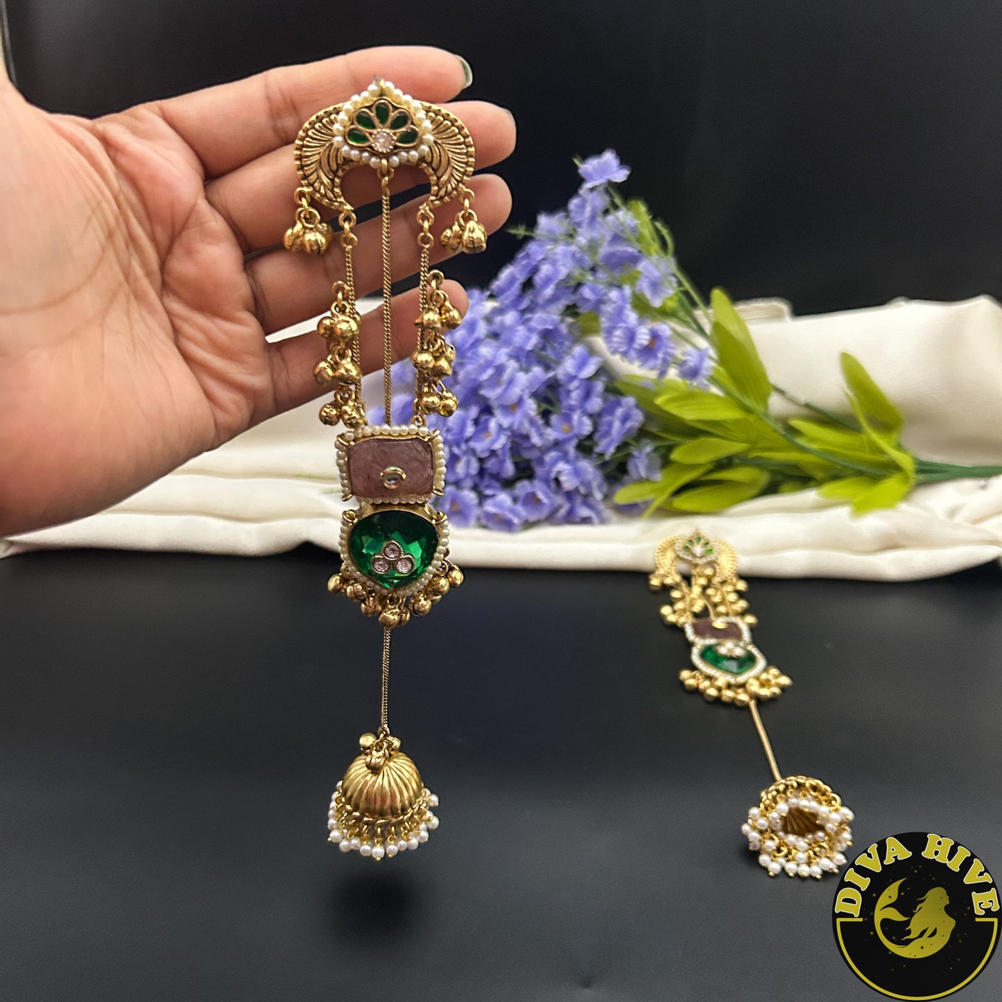 Ruhaani Chain Jhumka