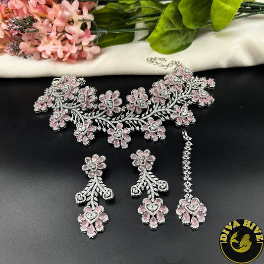 Kaynaat AD/CZ Choker