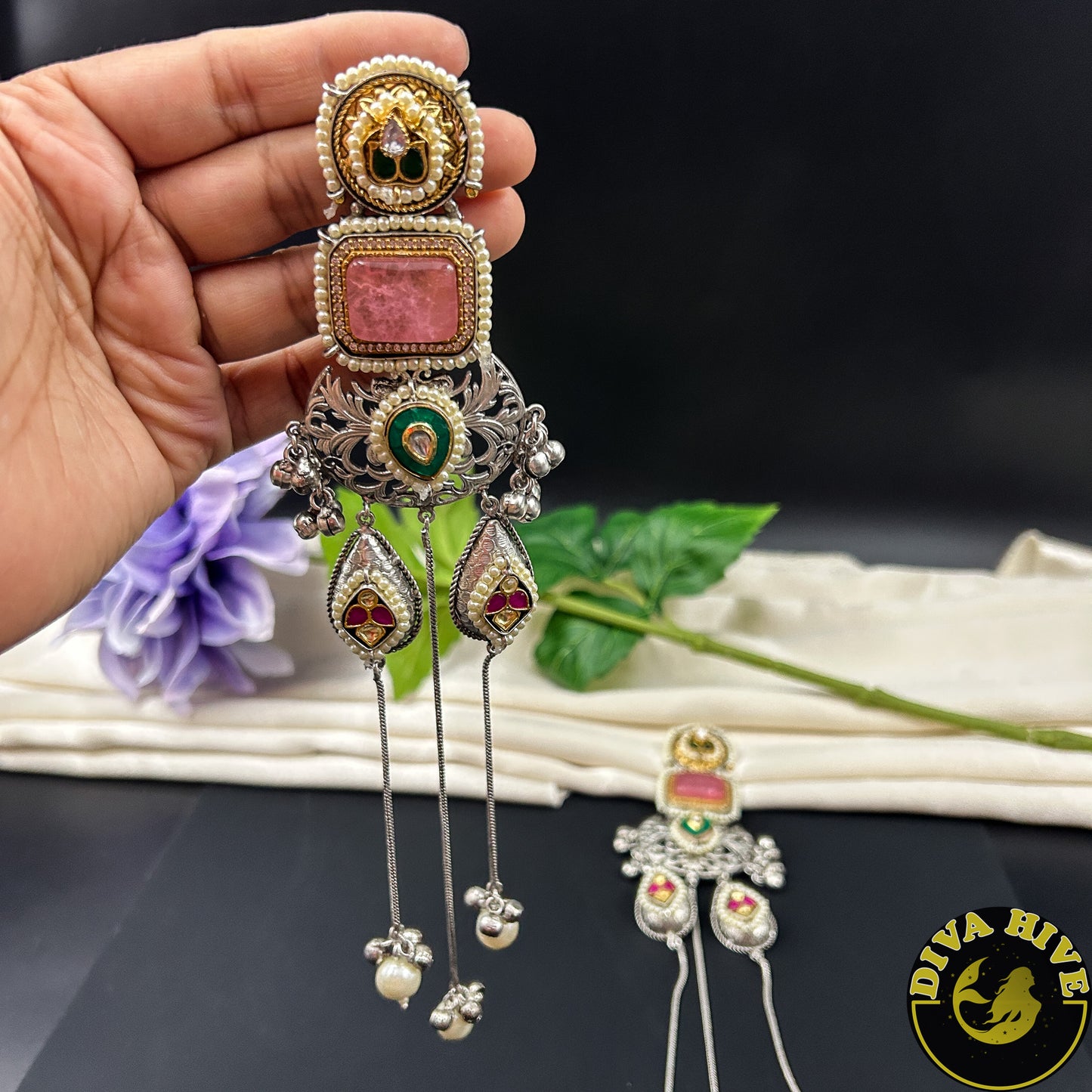 Mohini Long Chain Earring