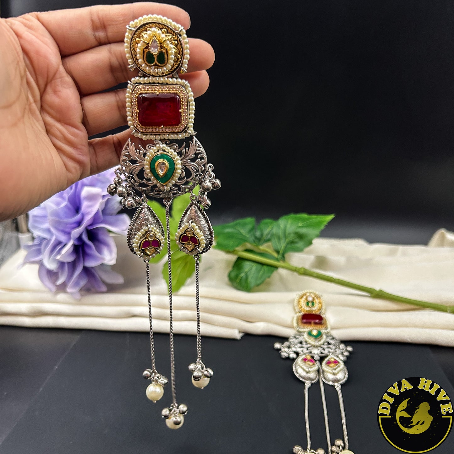 Mohini Long Chain Earring