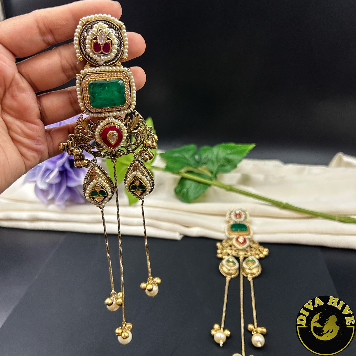 Mohini Long Chain Earring