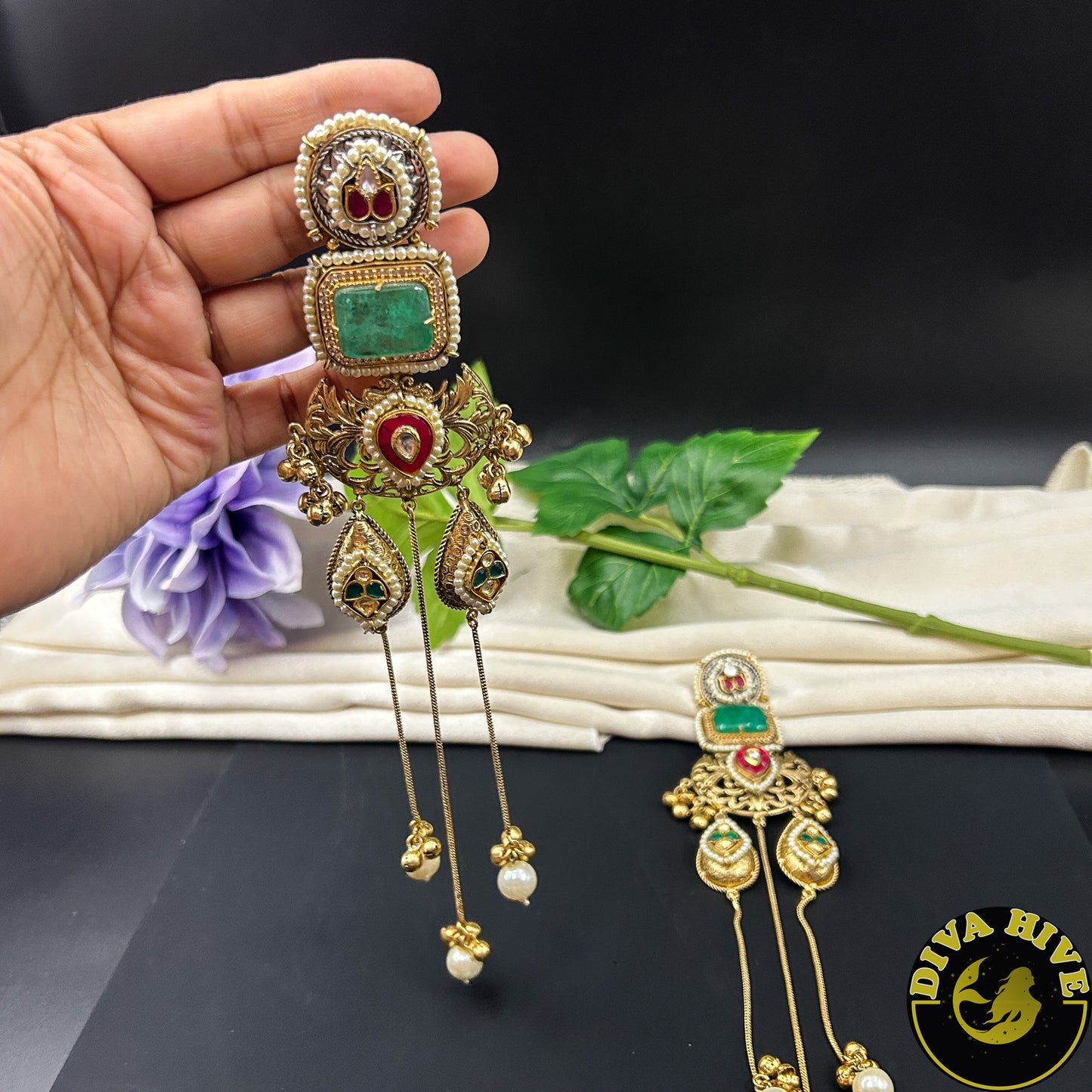 Mohini Long Chain Earring