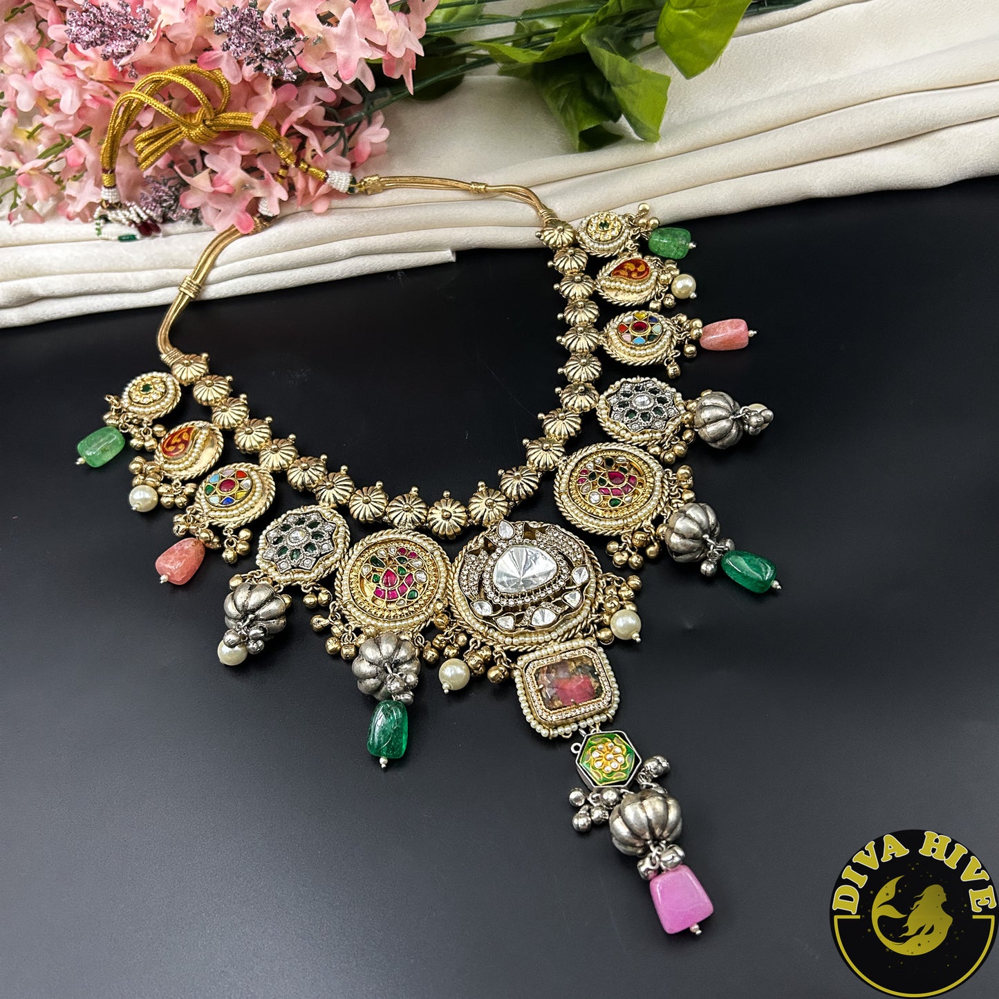 Pashmina Long Fusion Necklace