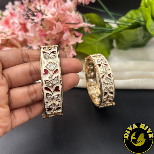Aarohi Kundan Meena Bangle