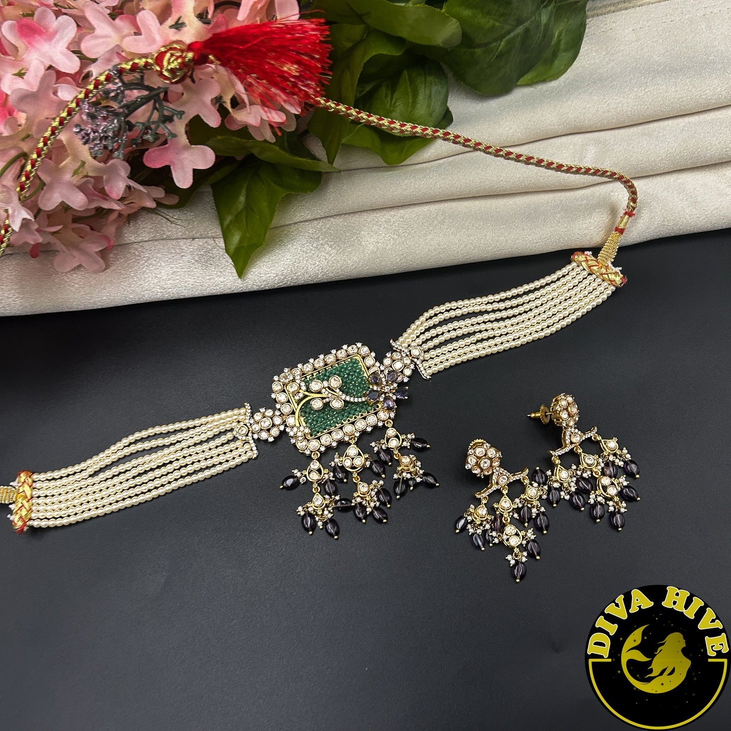 Suhani Moissanite Choker