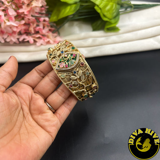 Adira Silver Cuff | Diva Exclusive