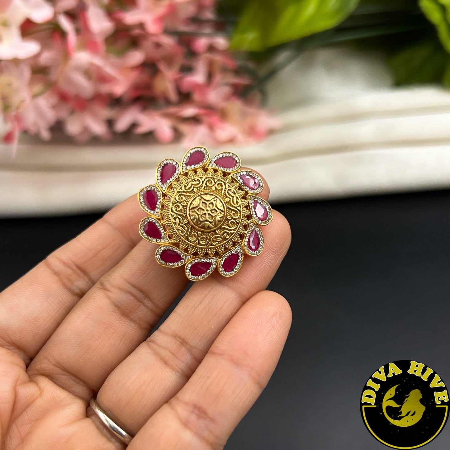 Kalakriti Adjustable Ring