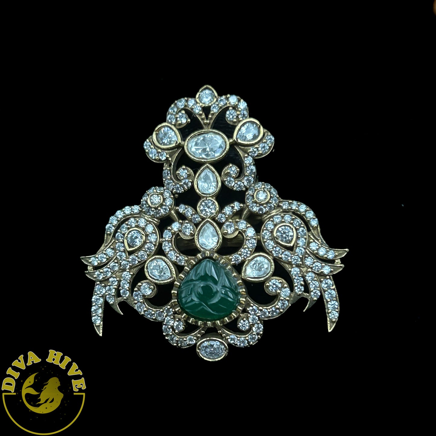 Moh Ring - Finger Ring -Accessories, Diva Exclusive, Finger Ring, moissanite - Divahive