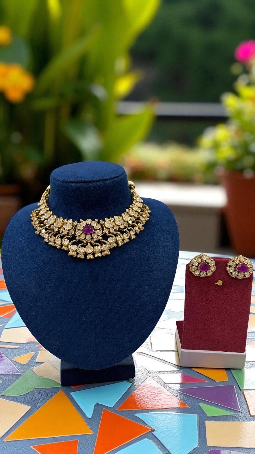 Kaaya Moissanite Necklace Set