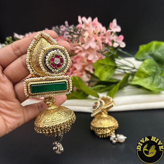 Aarzoo Statement Earring Jhumka