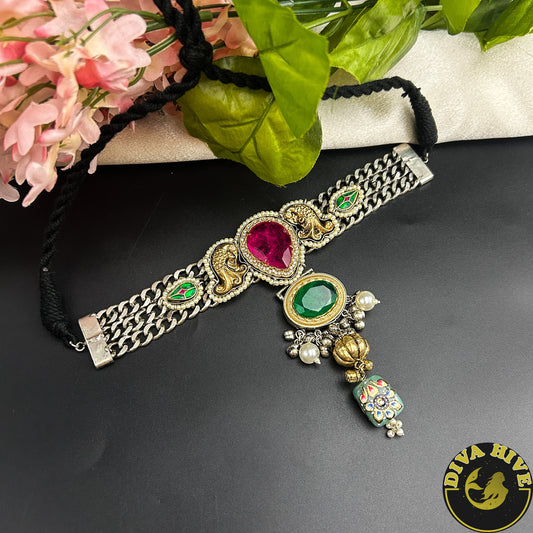 Sunehri Fusion Choker
