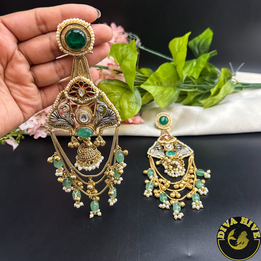 Mugdha Fusion Jhumka Earring