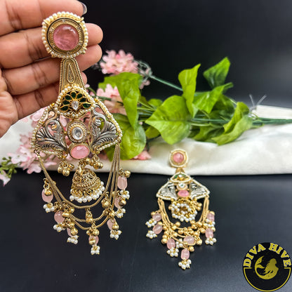 Mugdha Fusion Jhumka Earring