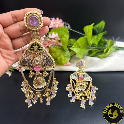 Mugdha Fusion Jhumka Earring