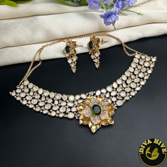 Anaira Moissanite Necklace Set