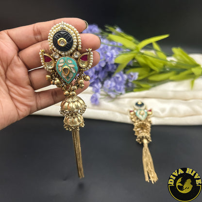 Mugdha Fusion Jhumka Earring