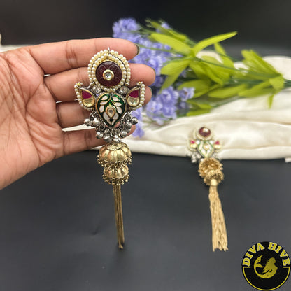 Mugdha Fusion Jhumka Earring