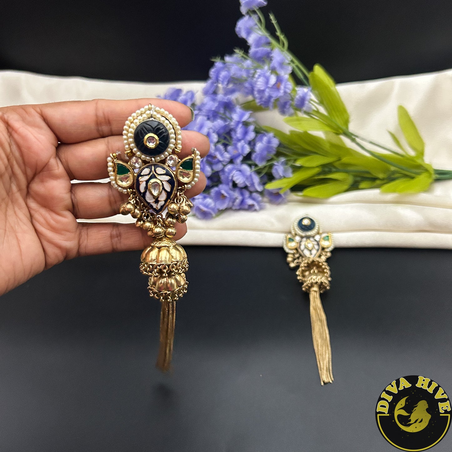 Nyra Chain Jhumka