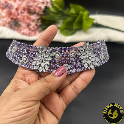 Poshak AD/CZ  Choker