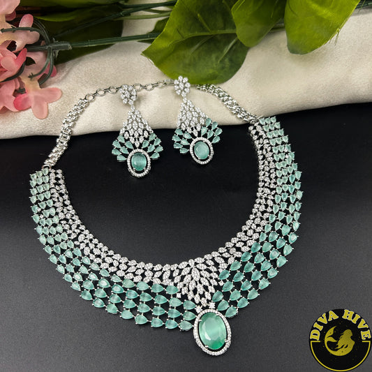 Kaynaat AD/CZ  Necklace