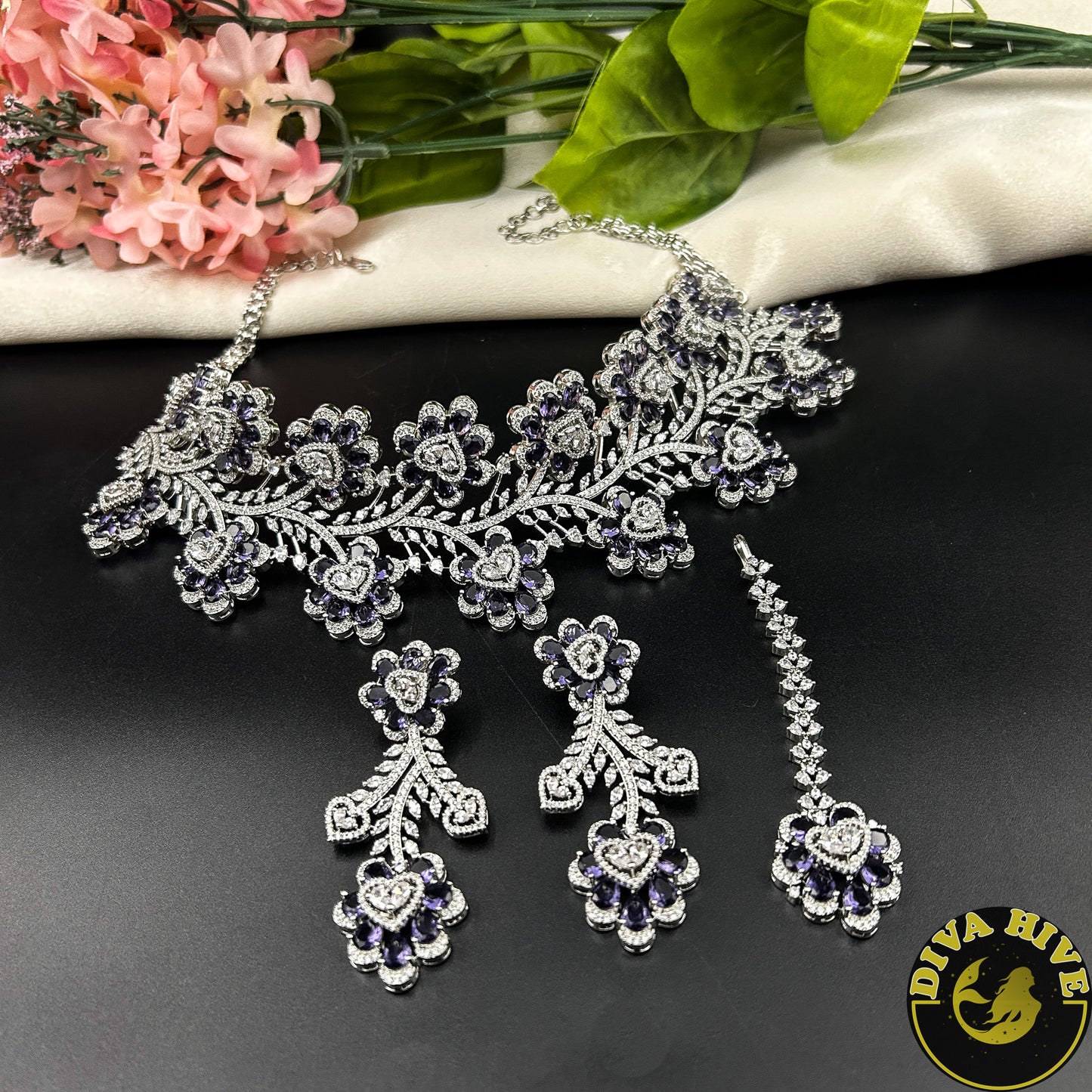 Kaynaat AD/CZ  Choker