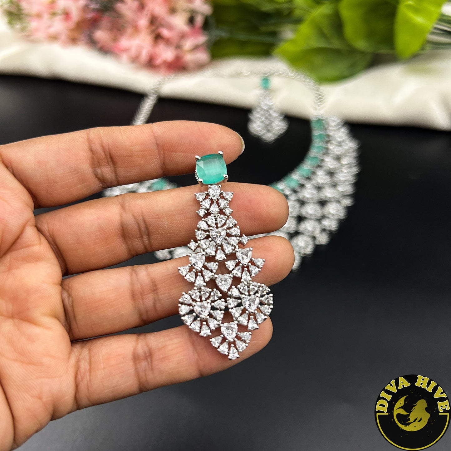 Kaynaat AD/CZ  Necklace