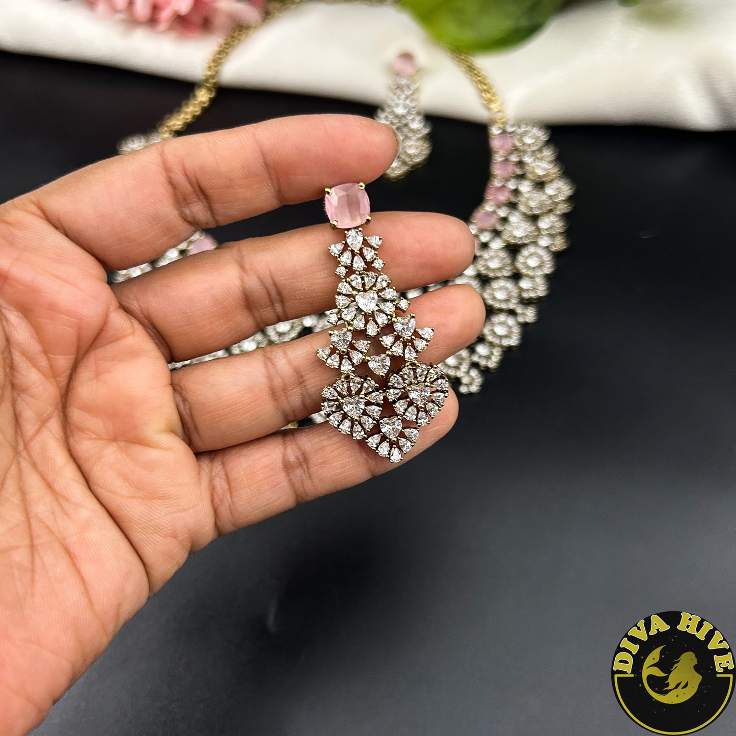 Kaynaat AD/CZ  Necklace