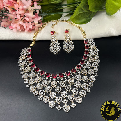 Kaynaat AD/CZ  Necklace