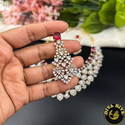 Kaynaat AD/CZ  Necklace