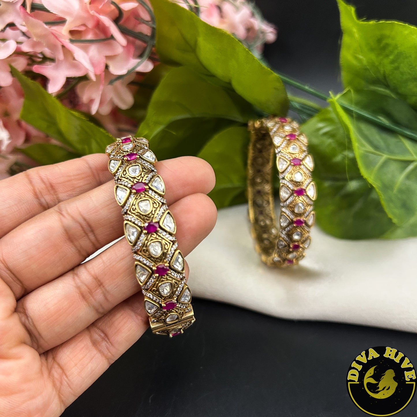 Chahat Moissanite Bangle