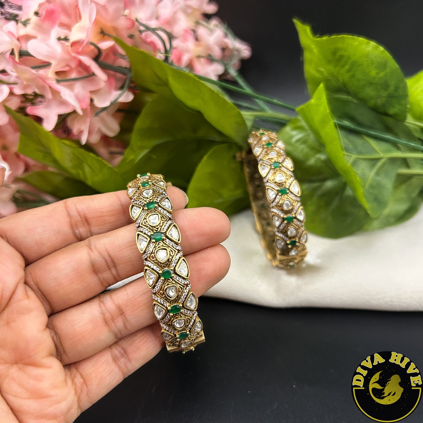 Chahat Moissanite Bangle