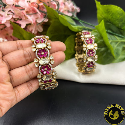 Saachi Moissanite Bangle