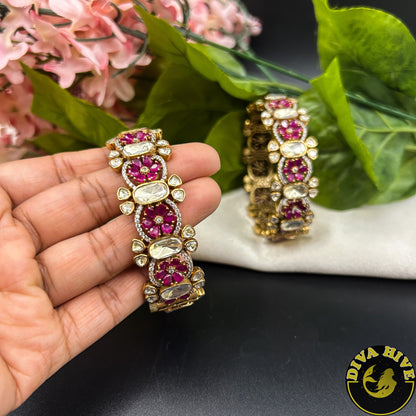 Saachi Moissanite Bangle