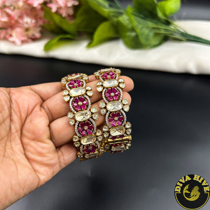 Saachi Moissanite Bangle