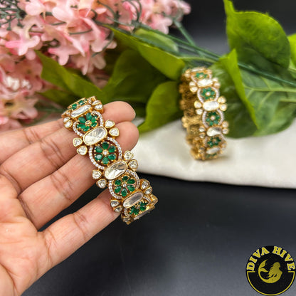 Saachi Moissanite Bangle