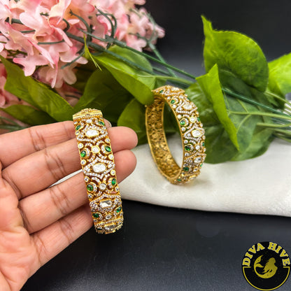 Kaynaat  Moissanite Bangle