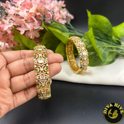 Kaynaat  Moissanite Bangle