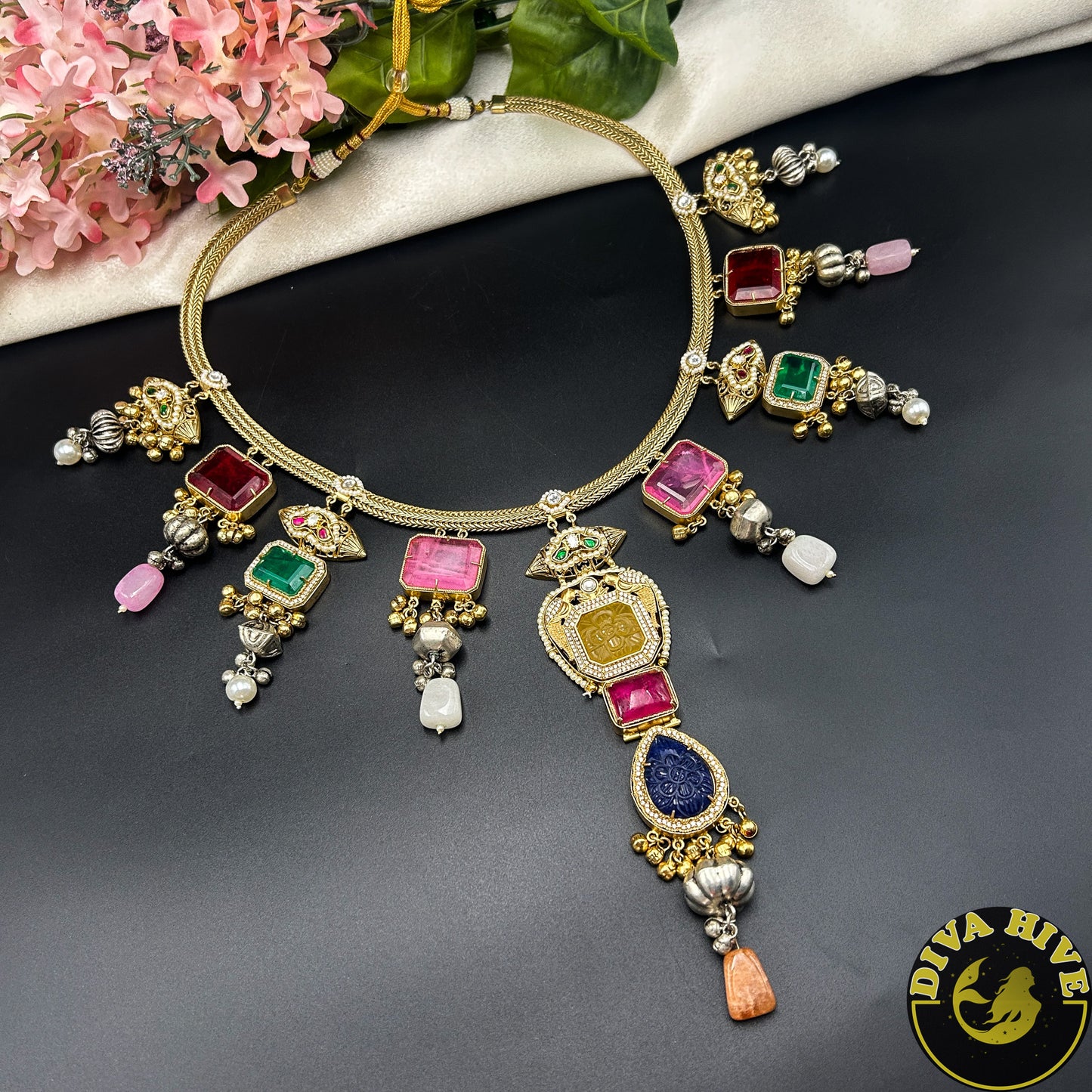 Pashmina Long Fusion Necklace