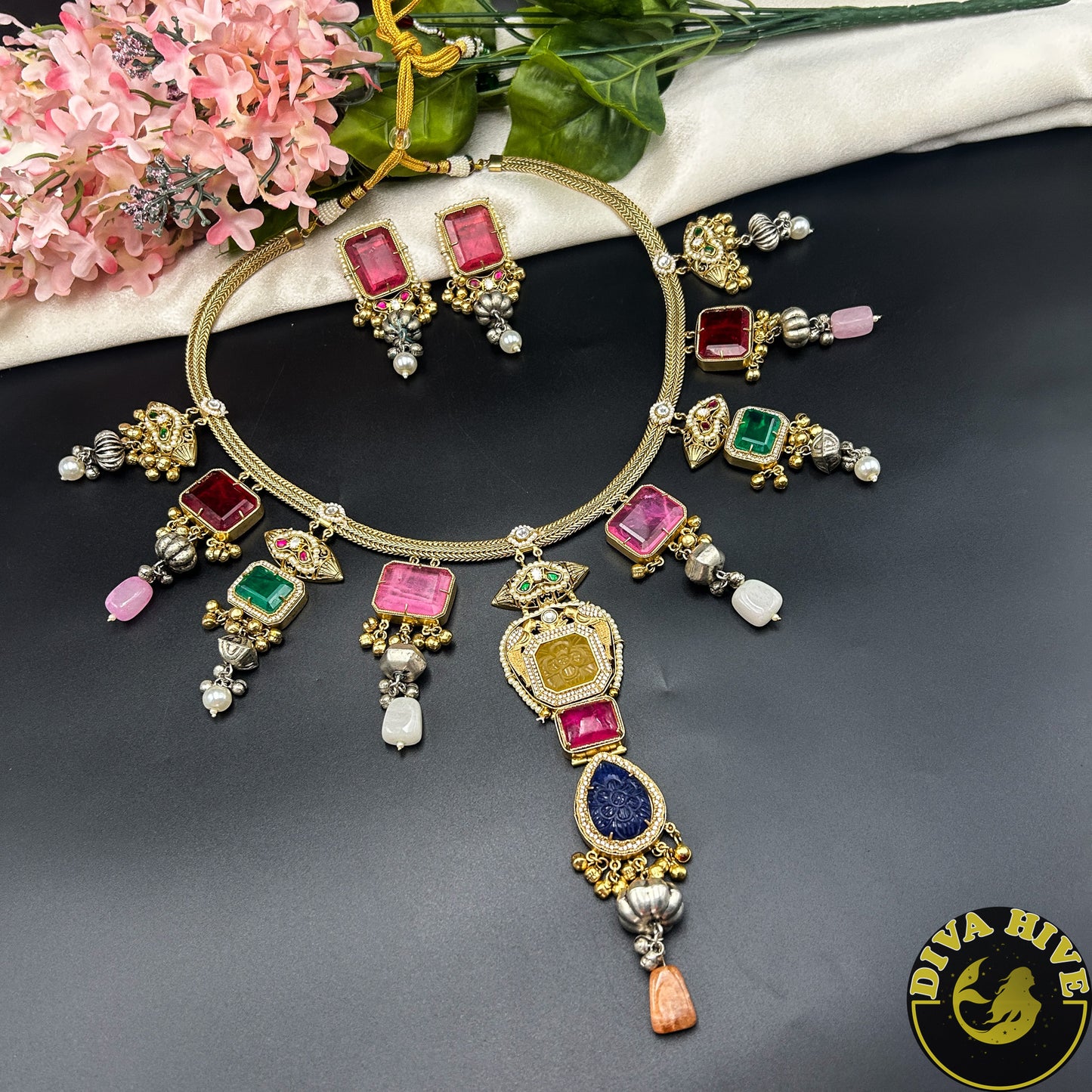 Pashmina Long Fusion Necklace