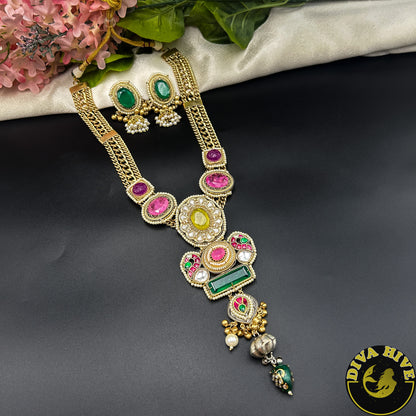 Paakhi Long Fusion Necklace