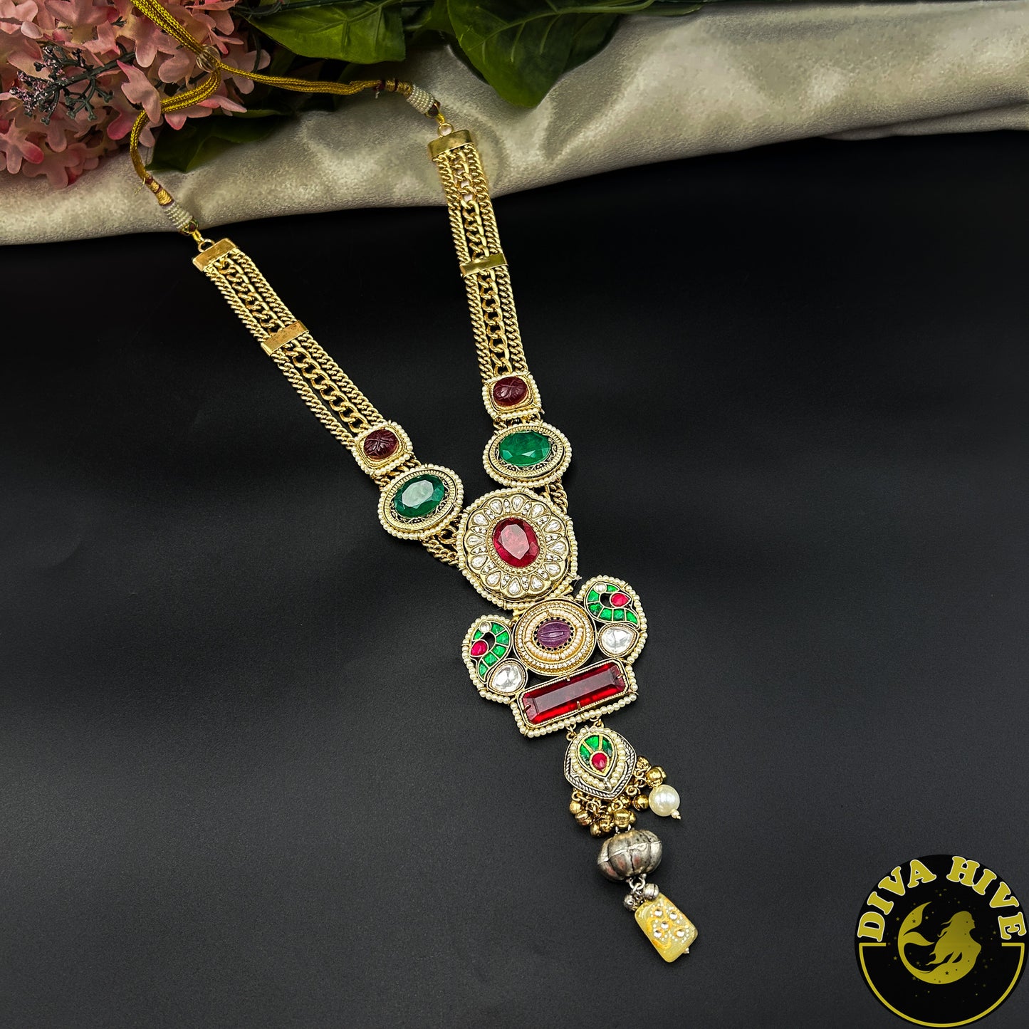 Paakhi Long Fusion Necklace