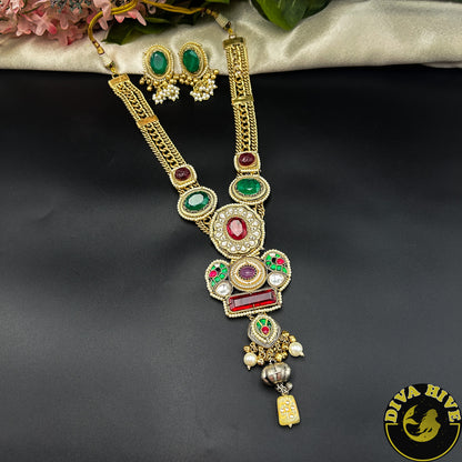 Paakhi Long Fusion Necklace