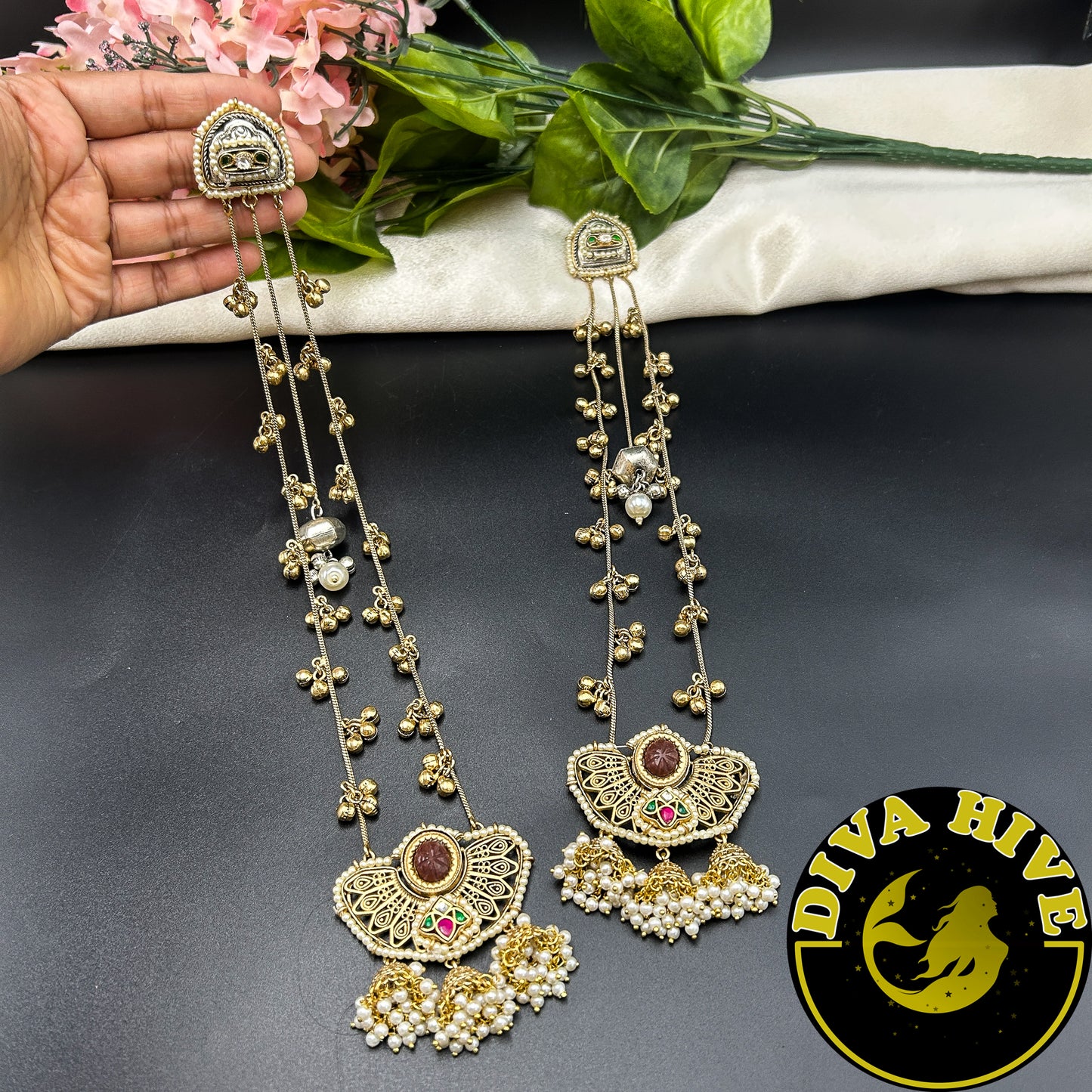 Nandani Long Statement Earring