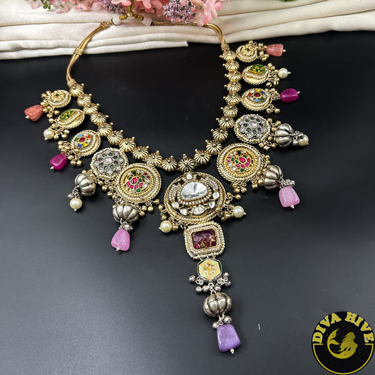 Pashmina Long Fusion Necklace