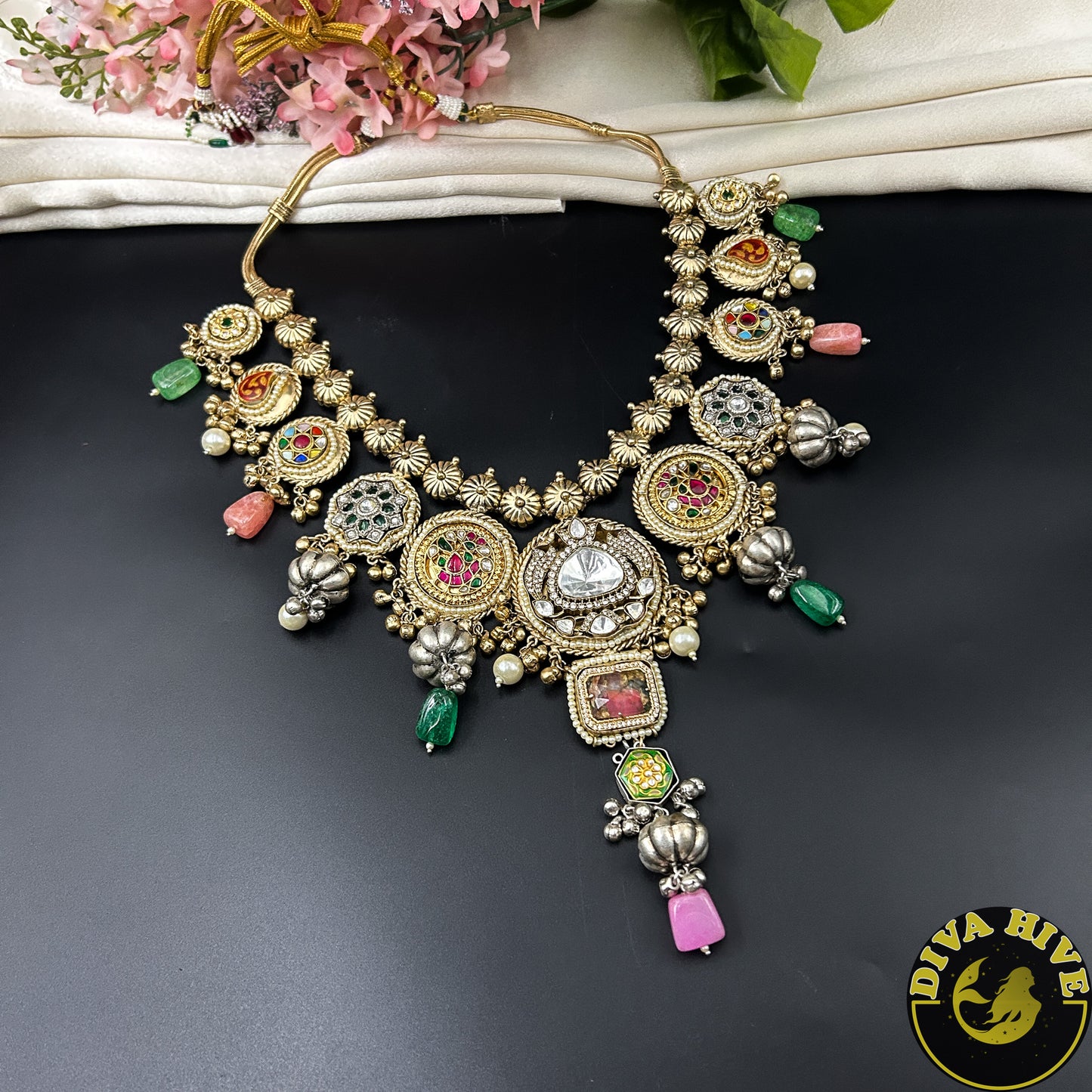 Pashmina Long Fusion Necklace